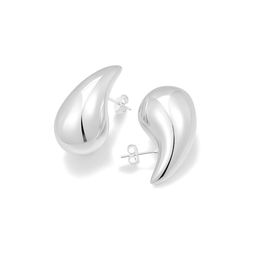 Softwrap Teardrop Shaped Studs Earrings image 2