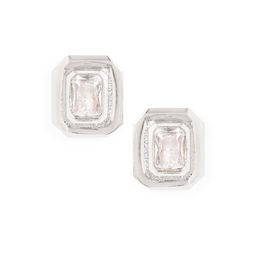 MINUTIAE Silver Plated Studs Earrings image 3
