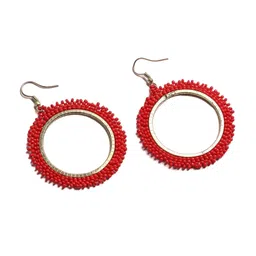 STILSKII Circular Shaped Drop Earrings image 2