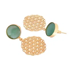 VOJ Circular Drop Earrings image 3