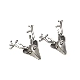 Ozanoo Classic Silver-Plated Studs Earrings image 2