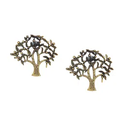 VAGHBHATT Tree Shaped Studs Earrings image 3