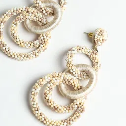 STILSKII Circular Shaped Drop Earrings image 3