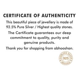 Abhooshan Unisex 925 Silver Stone Studded Square Studs Earrings image 4