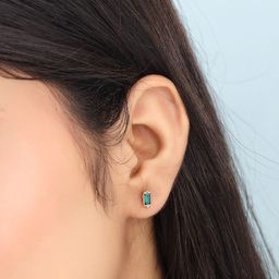 Yellow Chimes Set Of 25 Gold-Plated Contemporary Stud Earrings image 2
