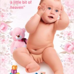 Cute Baby Posters | Baby Girl & Boy Poster | Smiling Baby Poster | Poster for Pregnant Women| Gloss Laminated | Large Posters in Room décor with Big Size | New Born Cute | Paper Size (12 Inch x 18 Inch) | Single Photo Paper Print (Rolled with Safety Tube). Paper Print-image-53