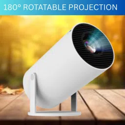 CLAIRBELL Smart (Projector) 1080P & 4K Support Rotatable Design With Netflix/Prime etcP1 (4500 lm / 1 Speaker / Wireless / Remote Controller) Portable Projector-image-23
