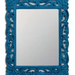 VAS collection home Ethnic Motifs Textured Rectangular Wall Mirror-19