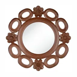 VAS collection home Wood Round Wall Mirrors-picture-50