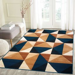 Blue Acrylic, Polypropylene Carpet-image-2