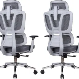 Ergonomic Mesh High Back Office Chair With Auto Adjustable Lumbar Support Black Mesh Office Adjustable Arm Chair-image-23