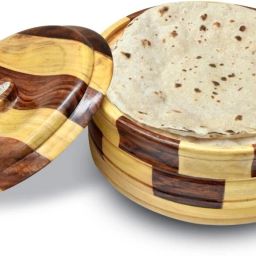 Wooden Chapati Box New Design Roti Box Hot Pot For Kitchen Serve Casserole-image-21