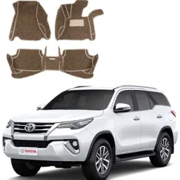 Leatherite 7D Mat For Toyota Fortuner-image-0