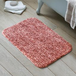 OBSESSIONS Red Self-Design 1300 GSM Anti-Slip Bath Rugs-2