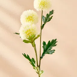 Home Centre White & Green Chrysanthemum Artificial Flower-picture-19