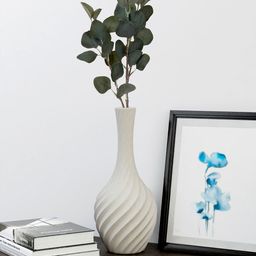 Kuber Industries Set of 6 Green Orchid Artificial Flowers with Pot image 4