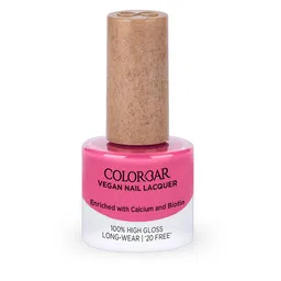 Colorbar 100% High Gloss Long Wear Vegan Nail Lacquer with Calcium & Biotin 8 ml - Only Yours 027-4
