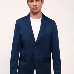 SHOWOFF Slim-Fit Single-Breasted Cotton Blazer-45