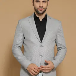 Wintage Single-Breasted Formal Blazer-picture-8