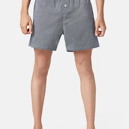 Ajile by Pantaloons Men Printed Pure Cotton Boxers 110125955BLUE-image-70
