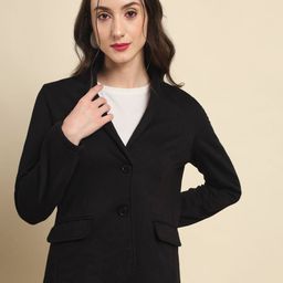 TANDUL Single-Breasted Casual Blazer-image-35