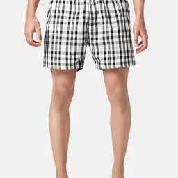 Ajile by Pantaloons Men Mid-Rise checked Pure Cotton Boxers-picture-12