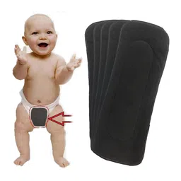 Babymoon Set Of 5 Reusable Cloth Diaper Insert-6