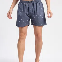 SHOWOFF Geometric Printed Cotton Boxers AM-141-12-image-48