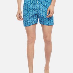 Ajile by Pantaloons Men Blue Printed Cotton Boxers 8905500250844-image-49