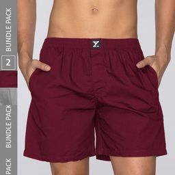 XYXX Men Pack Of 2 Pure Cotton Boxers XYBOX2PCKN351-image-76
