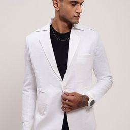 SHOWOFF Men Slim Fit Single-Breasted Blazer-53
