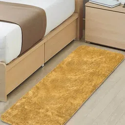 Saral Home Yellow Saggy Anti- Skid Floor Runner-36