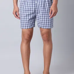 URBAN SCOTTISH Checked Pure Cotton Boxers USBX042-image-44