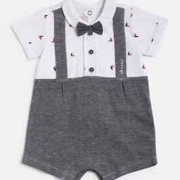 Chicco Infants Boys Short Sleeve Cotton Romper-image-27