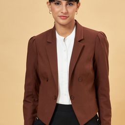 Annabelle by Pantaloons Double-Breasted Blazers-picture-42
