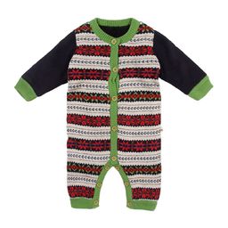 Yellow Apple Infants Printed Rompers-image-0
