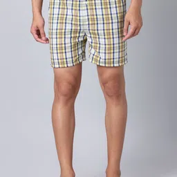 URBAN SCOTTISH Checked Pure Cotton Boxers USBX049-image-6