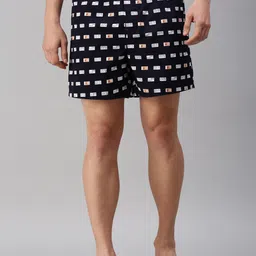 ONN Men Printed Pure Cotton Boxer-image-21