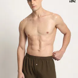 THE BEAR HOUSE Men Pack Of 2 Cotton Mid-Rise Boxers-image-57