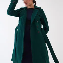 SALT ATTIRE Slim Fit Long Sleeved Overcoat-49
