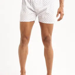 SHOWOFF Men Printed Slim Fit Boxers AM-126-16_White-image-64