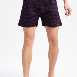 SHOWOFF Deer-Printed Cotton Boxers AM-141-18-image-70