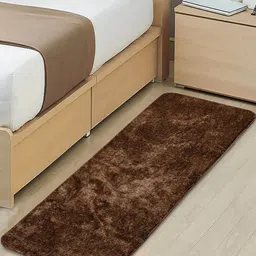 Saral Home Brown Pure Cotton Runner-35