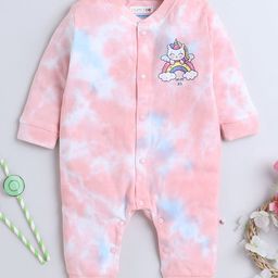 BUMZEE Infant Boys Printed Long Sleeves Cotton Rompers-image-32