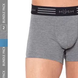 MUSH Men Pack of 2 Ultra Soft & Breathable Trunk-picture-0