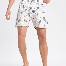 SHOWOFF Space-Printed Cotton Boxers AM-141-5-picture-46