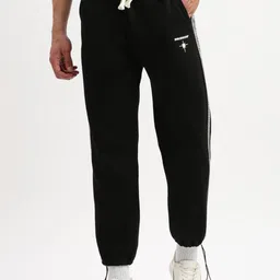 SHOWOFF Men Mid Rise Slim Fit Cotton Joggers-picture-10