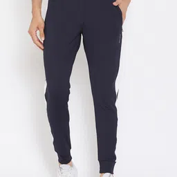 ATHLISIS Men Navy Blue Solid Slim-Fit Training Joggers-picture-15