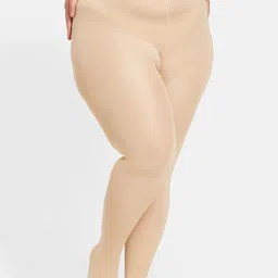 Curves By ZeroKaata Plus Size High Waist Sheer Pantyhose Stockings-picture-26