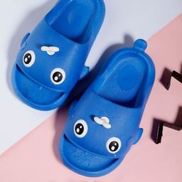 PASSION PETALS Boys Shark Style Lightweight Sliders-image-36